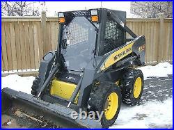 1/2 New Holland LX 565 to 885 Skid steer Poly Mower polycarbonat Door+sides