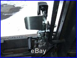 1/2 New holland LEXAN LS180 Skid Steer door and sides. Cab loader windows cab