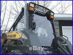 1/2 New holland LEXAN LX LS and L series Door and side windows skid steer