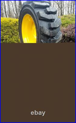 10-16.5 GRD FRC 400 Ultra Skid Steer Tires on Wheels for New Holland (6LUG)