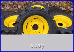 10-16.5 GRD FRC 400 Ultra Skid Steer Tires on Wheels for New Holland (6LUG)