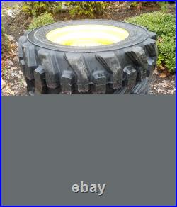10-16.5 GRD FRC 400 Ultra Skid Steer Tires on Wheels for New Holland (6LUG)