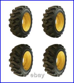 10-16.5 Galaxy Muddy Buddy Skid Steer Tires/Rims for New Holland-10X16.5 (6 LUG)
