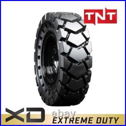 10x16.5 (30x10-16) SET OF 4 Solid Skid Steer Tires With Rims New Holland Tires