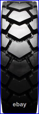 10x16.5 (30x10-16) SET OF 4 Solid Skid Steer Tires With Rims New Holland Tires