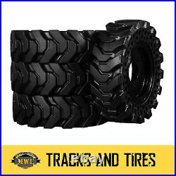10x16.5 (30x10-16) SET OF FOUR Solid Skid Steer Tires with Rims New Holland Tires