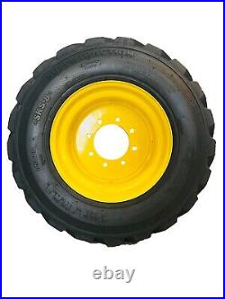 12-16.5 16Ply 4 Pks Skid Steer Tires/Wheels/Rims for New Holland 16.5x9.75