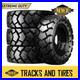 12-16.5 (33x12-20) SET OF 4 Solid Skid Steer Tires With Rim New Holland Tires