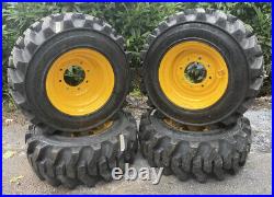 12-16.5 Galaxy Muddy Buddy Skid Steer Tires/Rims for New Holland & more-12X16.5