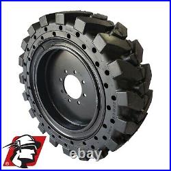 12x16.5 Maxmizer GT Tire Solid Skid Steer 4xTire/Wheels NEW HOLLAND 33x12-20