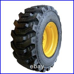 14-17.5 Galaxy Beefy Baby Skid Steer Tires/Rims for New Holland, John Deere, Gehl