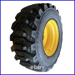 14-17.5 Galaxy Beefy Baby Skid Steer Tires/Rims for New Holland, John Deere, Gehl