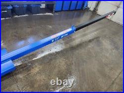 15' Telescopic Truss Boom Hoist Attachment Manual Skid Steer Loader Lift Forks