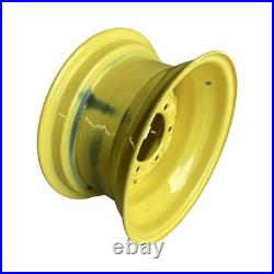 15X8X6 TITAN USA Skid Steer Wheel/Rim for New Holland-6lug, fits 27X10.50-15Tires