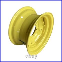 15X8X6 TITAN USA Skid Steer Wheel/Rim for New Holland-6lug, fits 27X10.50-15Tires