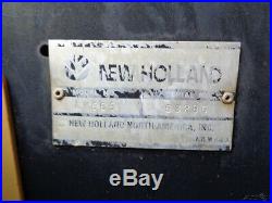 1997 New Holland LX665 Skid Steer Loader, OROPS, Sticks/Pedals, 50HP Diesel