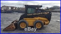 1997 New Holland LX885 Skid Steer Loader with Cab