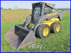 1999 New Holland Ls180 Skid Loader, 2 Speed, Cab, Heat & Ac, Diesel, 556 Hrs