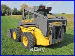 1999 New Holland Ls180 Skid Loader, 2 Speed, Cab, Heat & Ac, Diesel, 556 Hrs