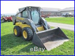 1999 New Holland Ls180 Skid Loader, 2 Speed, Cab, Heat & Ac, Diesel, 556 Hrs