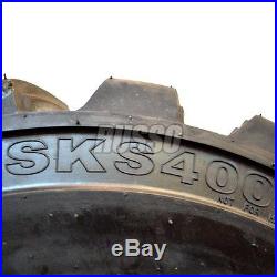 2 New 12x16.5 12 Ply Skid Steer Tires Bobcat Cat Deere Case New Holland Tire 12