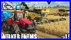 200 000l Of Wheat Harvest With New Holland U0026 Case Welker Farms Farming Simulator 22 Timelapse