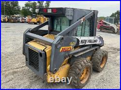 2000 New Holland LS160 Skid Steer Loader with Cab PLEASE READ DESCRIPTION
