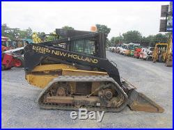 2000 New Holland LX885 Tracked Skid Steer Loader with Cab