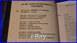 2000 New Holland Ls180 Ls190 Skid Steer Shop Service Manual Cd48