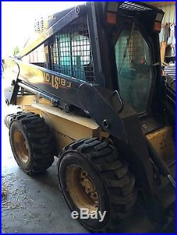 2001 New Holland LS180 Skid Steer Enclosed Cab & Heat 1387 Hours
