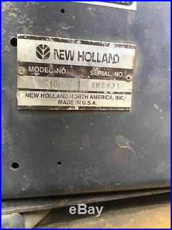 2001 New Holland LS180 Skid Steer Loader