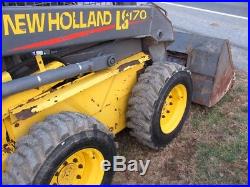 2001 New Holland Ls170 Skid Steer Loader. 50 HP Diesel. Runs Great