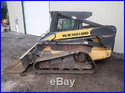 2005 New Holland C190 Track Loader Erops Heat Aux Hyd Pre Emissions 2449 Hrs