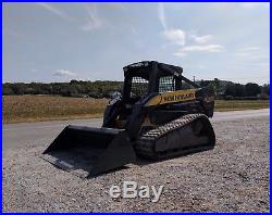 2006 New Holland C185 Skid Loader Low Hours 2 Speed 18 Wide Tracks OROPS