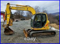 2006 New Holland Eh70 Sr Excavator Manual Thumb Same As Kobelco 17k Lb Cab Heat