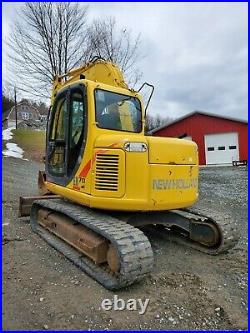 2006 New Holland Eh70 Sr Excavator Manual Thumb Same As Kobelco 17k Lb Cab Heat