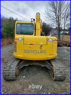 2006 New Holland Eh70 Sr Excavator Manual Thumb Same As Kobelco 17k Lb Cab Heat