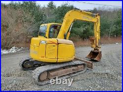 2006 New Holland Eh70 Sr Excavator Manual Thumb Same As Kobelco 17k Lb Cab Heat