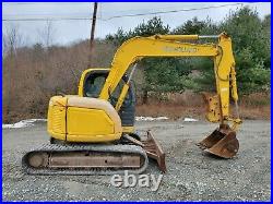 2006 New Holland Eh70 Sr Excavator Manual Thumb Same As Kobelco 17k Lb Cab Heat