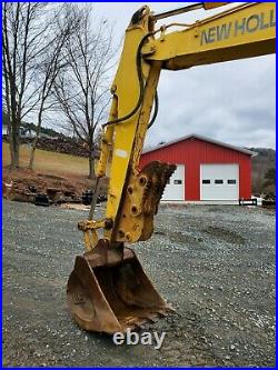 2006 New Holland Eh70 Sr Excavator Manual Thumb Same As Kobelco 17k Lb Cab Heat