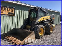 2006 New Holland L180 Skid Steer Loader Heat Only 2767 Hours Cheap Shipping