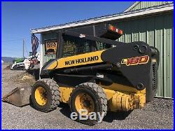 2006 New Holland L180 Skid Steer Loader Heat Only 2767 Hours Cheap Shipping