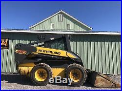 2006 New Holland L180 Skid Steer Loader Heat Only 2767 Hours Cheap Shipping