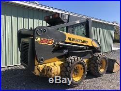 2006 New Holland L180 Skid Steer Loader Heat Only 2767 Hours Cheap Shipping