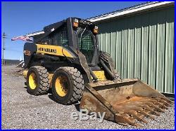 2006 New Holland L180 Skid Steer Loader Heat Only 2767 Hours Cheap Shipping