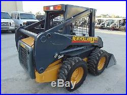 2006 New Holland Ls-160 Skid Wheel Loader New Wheels And Tires Good Hours