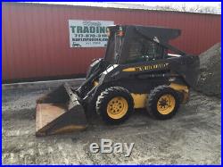 2007 New Holland L170 Skid Steer Loader with Cab & Weight Kit