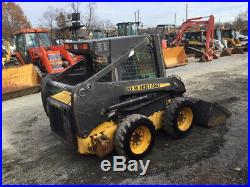 2007 New Holland L170 Skid Steer Loader with Cab & Weight Kit