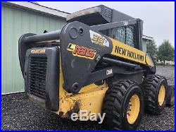 2007 New Holland L185 Skid Steer Loader Enclosed Cab, Heat High Flow. Cheap Ship