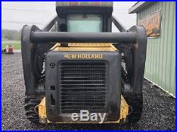 2007 New Holland L185 Skid Steer Loader Enclosed Cab, Heat High Flow. Cheap Ship